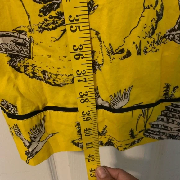 Katie K Yellow Parisian Pajama Set Intimates - Picture 8 of 15